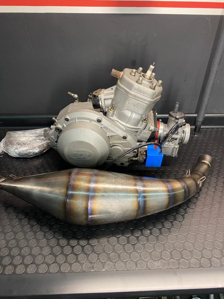 Racing kart schakelkart PAVESI EVO LAM 25e 125cc, Sport en Fitness, Ophalen of Verzenden, Zo goed als nieuw, Kart