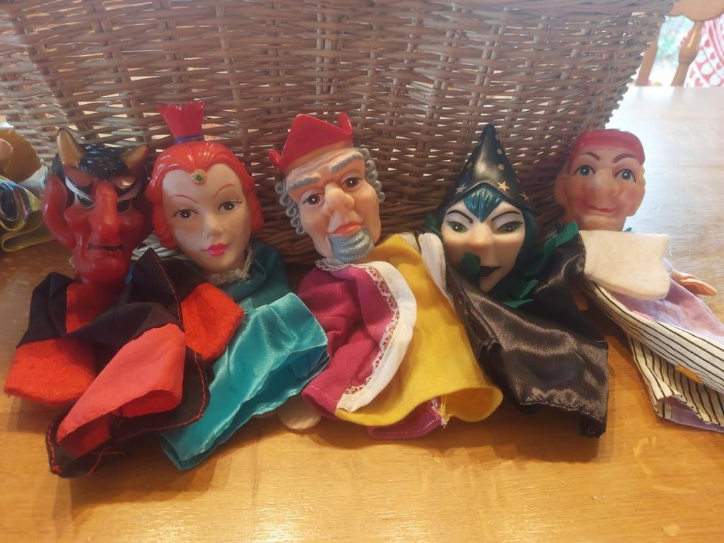 Handpoppen/5/sprookje, Ophalen of Verzenden