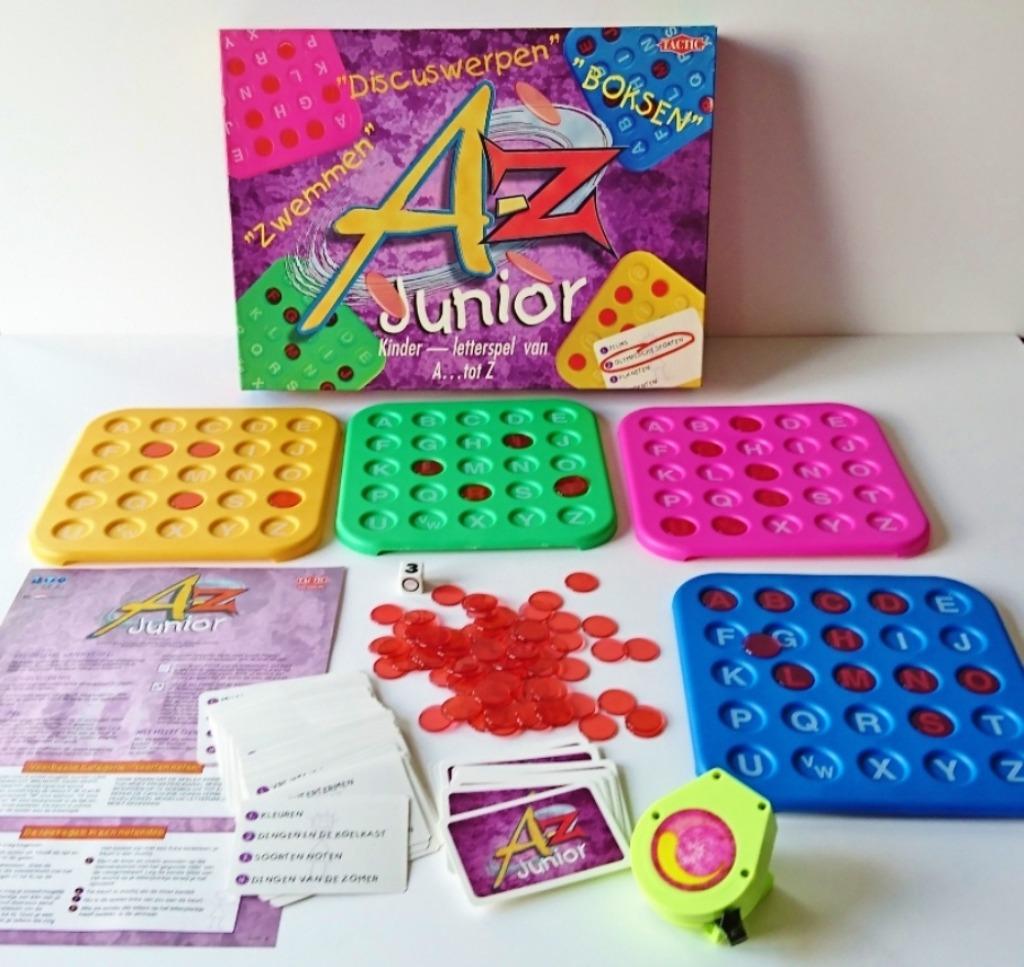 A - Z Junior  +7jr  :  Kinder letterspel van A tot Z - NIEUW, Ophalen of Verzenden, Zo goed als nieuw, Puzzelen