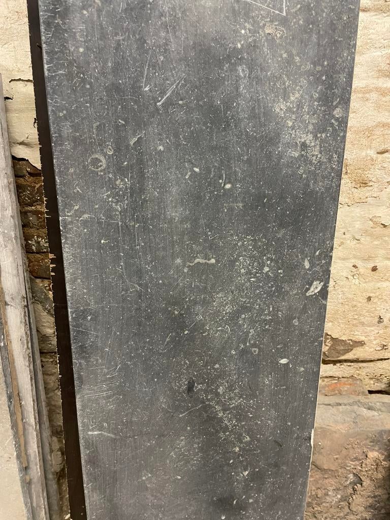 Blauwsteen/arduin tablet 2 stuks, Doe-het-zelf en Bouw, Ophalen, Gebruikt, Steen of Klei, Vloerdelen of -planken