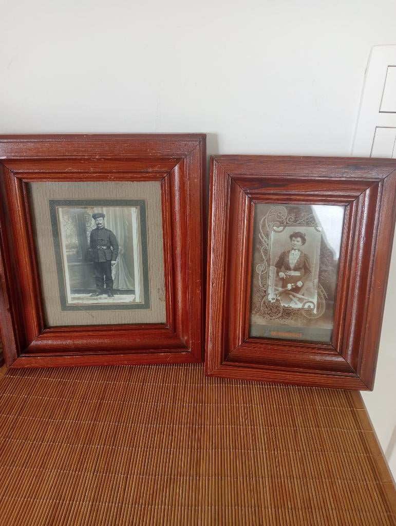 Antieke fotolijsten, Ophalen of Verzenden, Gebruikt