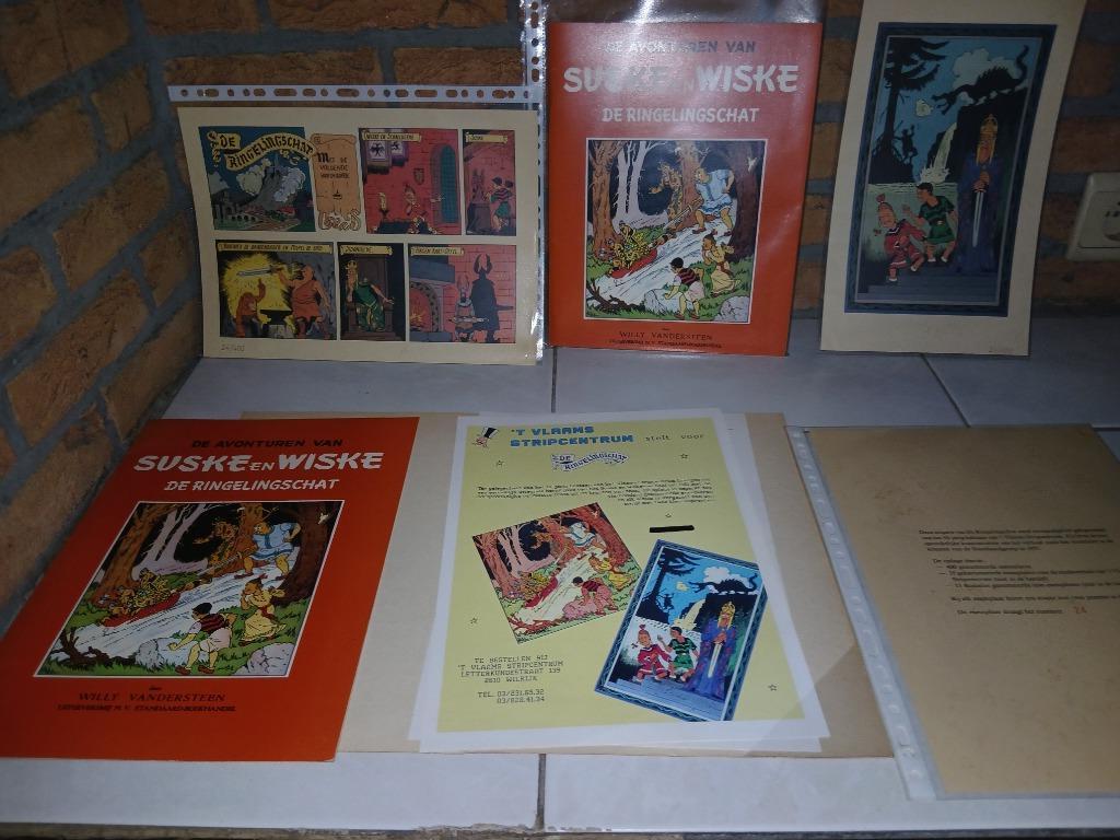 de ringelingschat + presentatiemap 1991 suske en wiske, Boeken, Willy Vandersteen, Eén stripboek, Nieuw, Ophalen of Verzenden