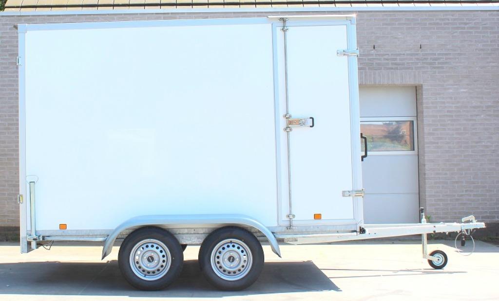 Power Trailer gesloten aanhanger PLYWOOD  307x180x188cm, Auto diversen, Aanhangers en Bagagewagens, Ophalen of Verzenden, Nieuw