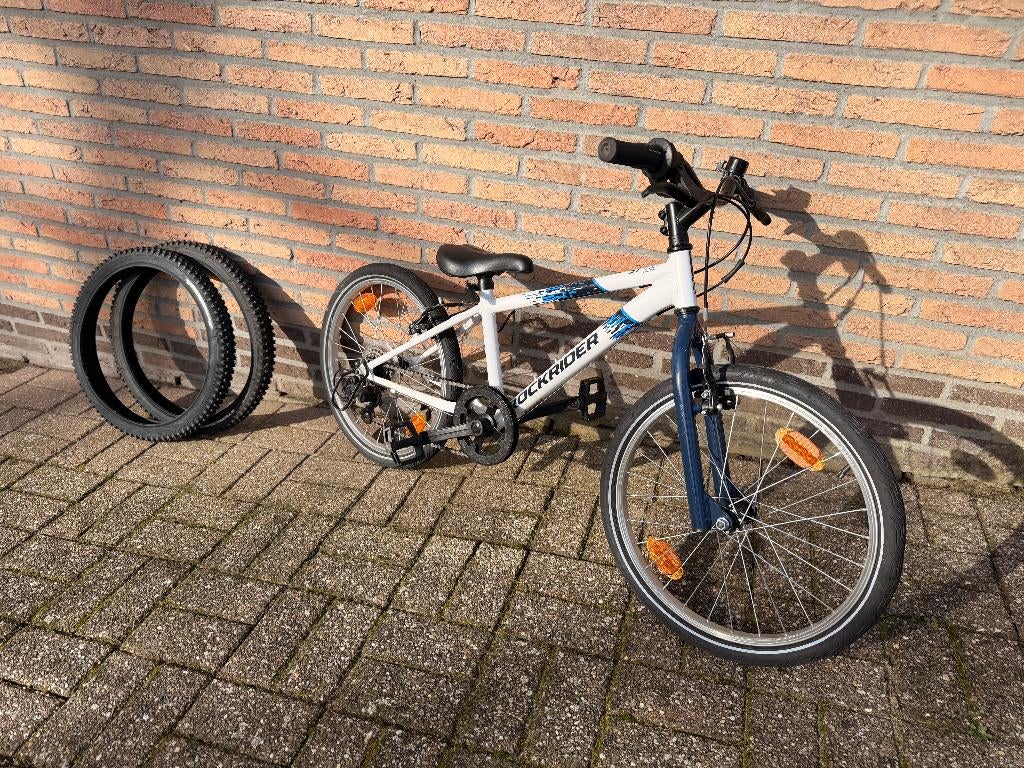 Mtb Fiets - 6- 9j - Rockrider 20 inch + extra set banden, Fietsen en Brommers, Ophalen, Nieuw, 16 tot 20 inch, Rockrider