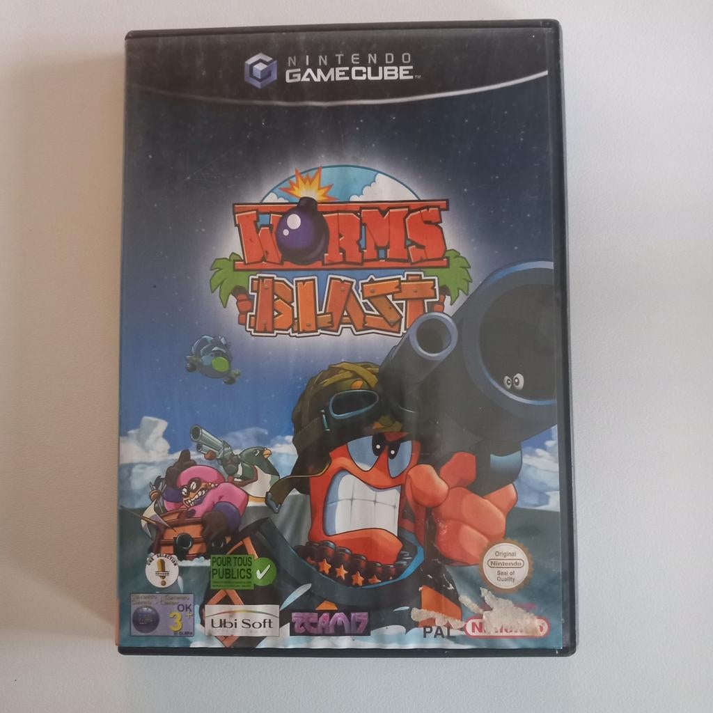 Worms Blast pour Nintendo Gamecube, Consoles de jeu & Jeux vidéo, Enlèvement ou Envoi, Comme neuf