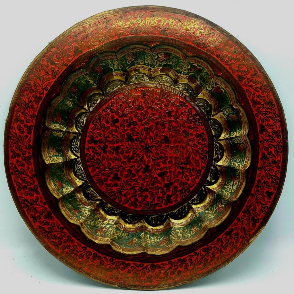 Koperen muurschaal, Antiek en Kunst, Ophalen of Verzenden