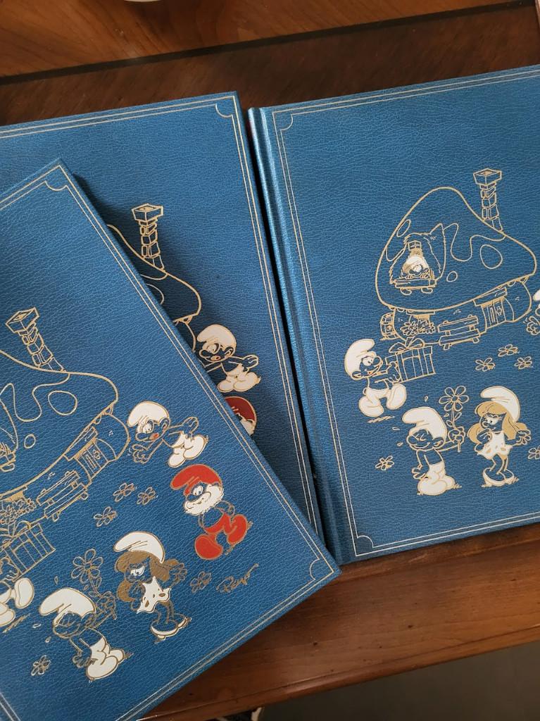 Intégrale Peyo - Les Schtroumpfs - Tomes 1, 2, 4 -  Rombaldi, Livres, BD, Comme neuf, Plusieurs BD, Enlèvement