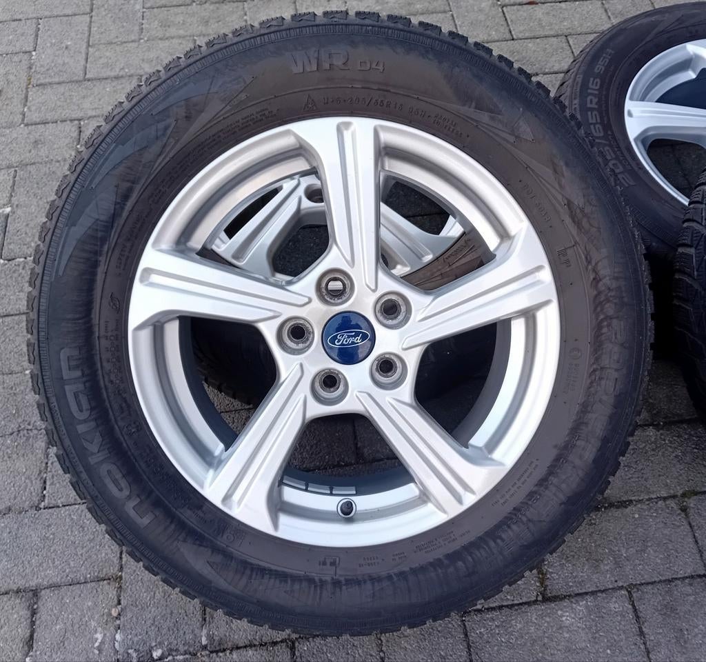 Winterbanden velgen alu Ford Puma 5x108 16inch 5mm, Auto-onderdelen, Ophalen, Gebruikt, Ford