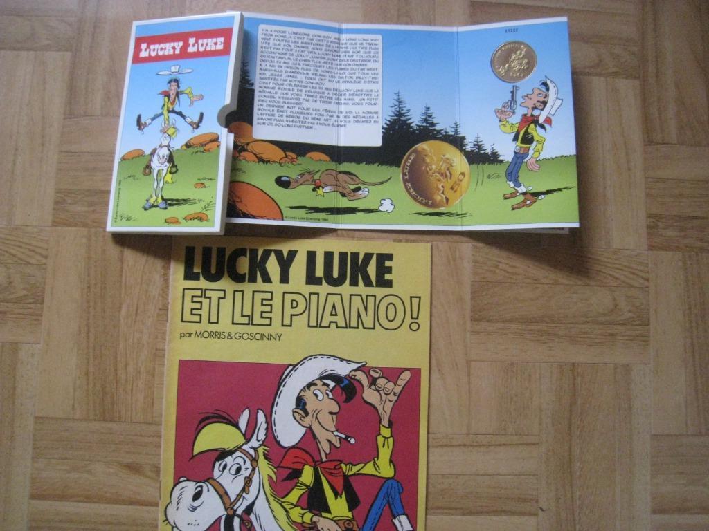 morris lucky luke bd piece monnaie, Livres, BD, Neuf, Plusieurs BD, Envoi