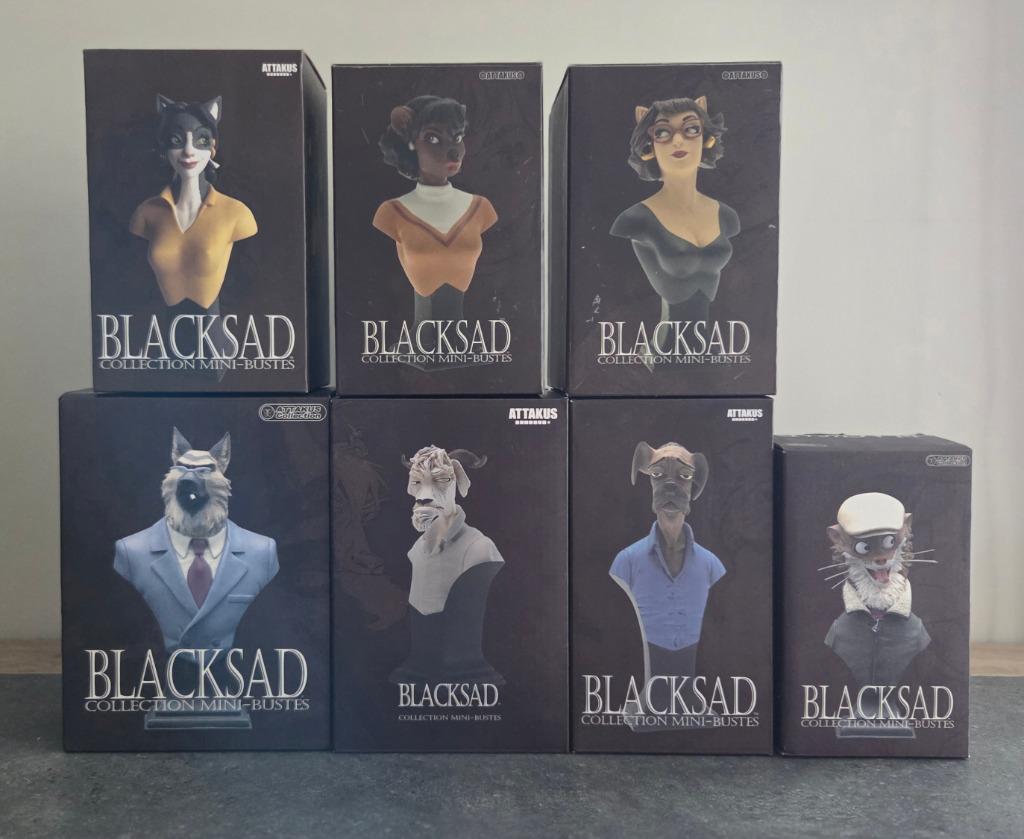 Mini bustes Blacksad, épuisés neufs, Livres, BD, Plusieurs BD, Enlèvement ou Envoi, Neuf, Juanjo Guarnido