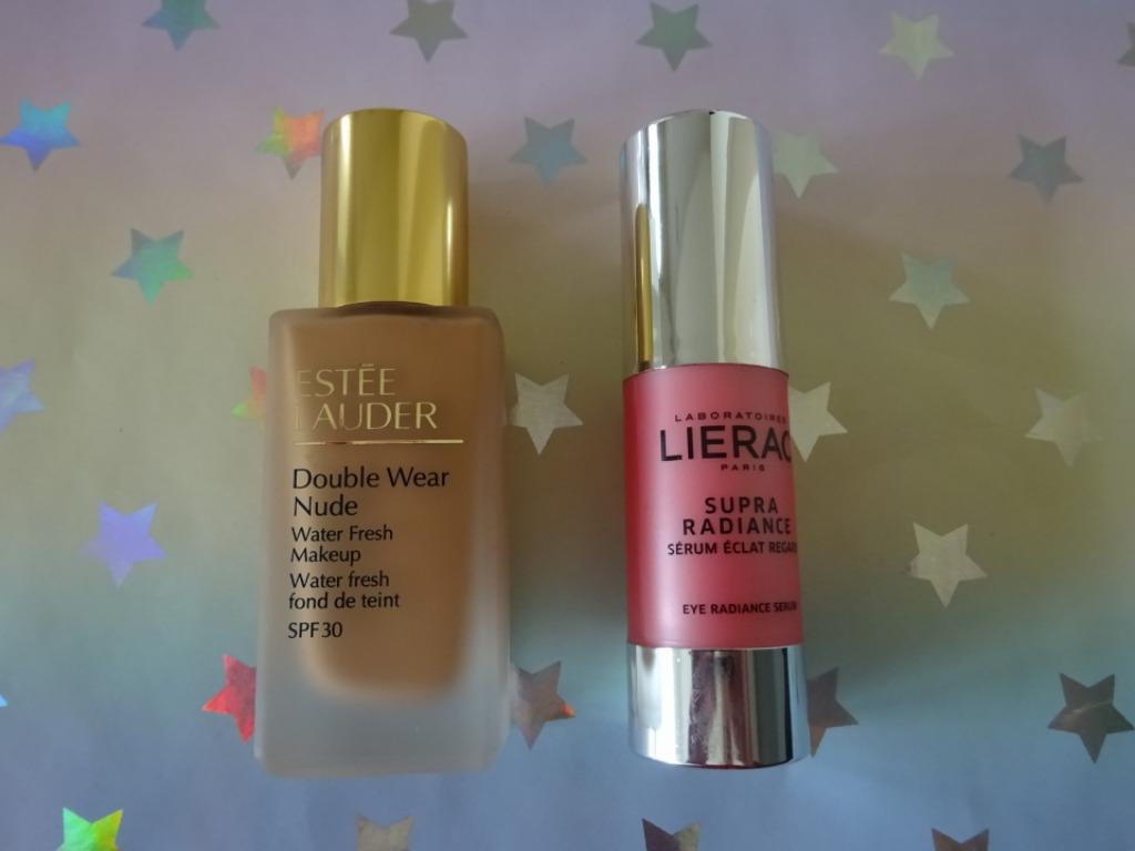 Estée Lauder foundation SPF 30 + Lierac oogserum, Gehele gezicht, Beige, Nieuw, Ophalen of Verzenden