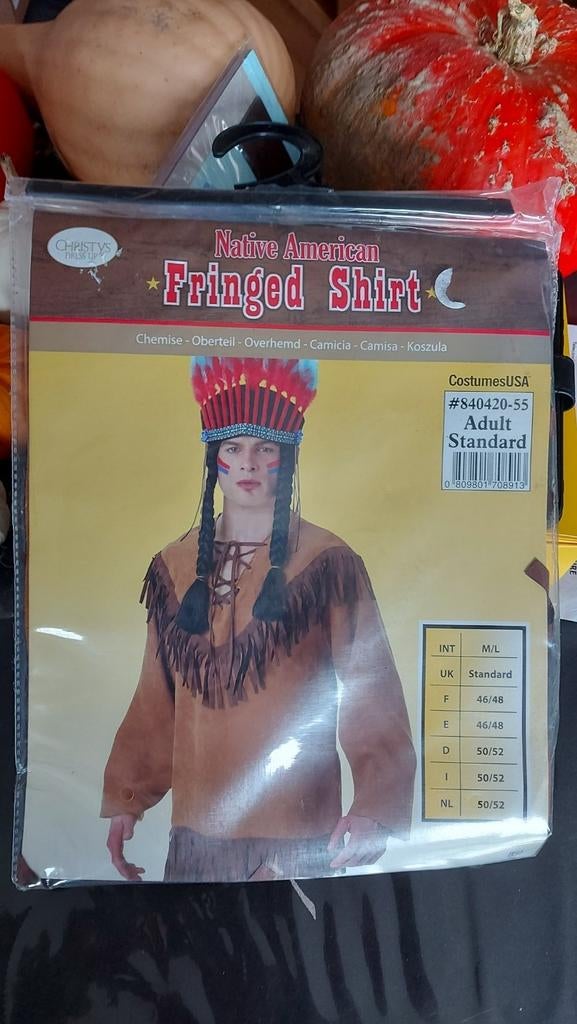 costume d'indien, Enlèvement ou Envoi, Neuf