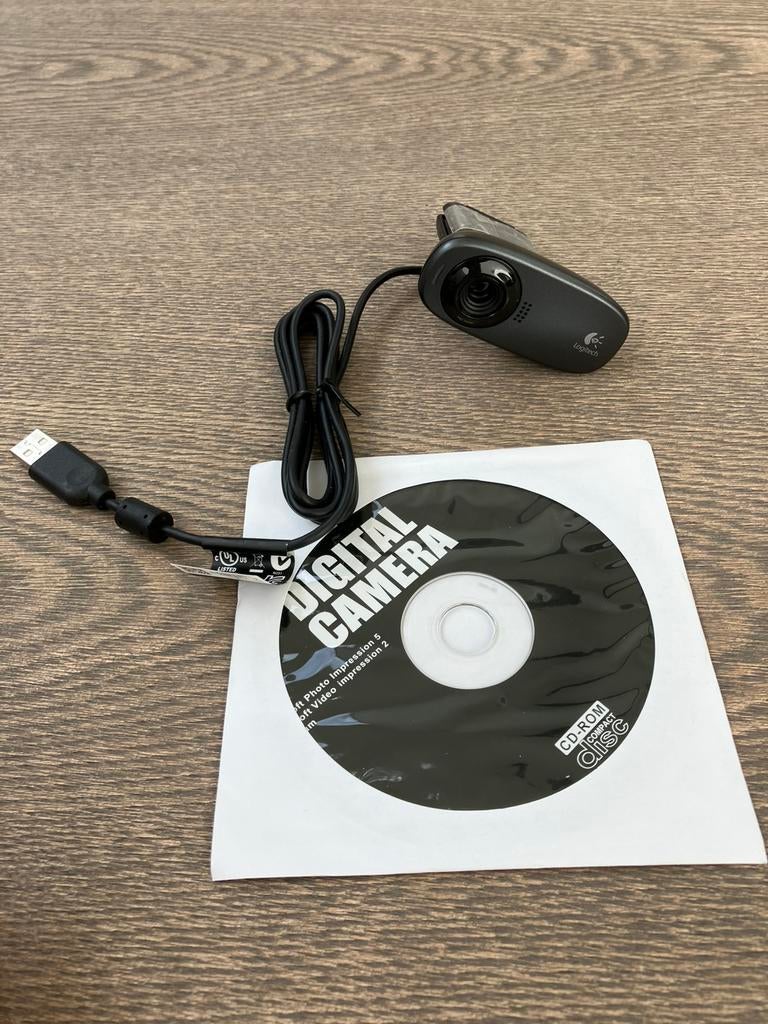 Webcam Logitech, Informatique & Logiciels, Webcams, Enlèvement, Comme neuf