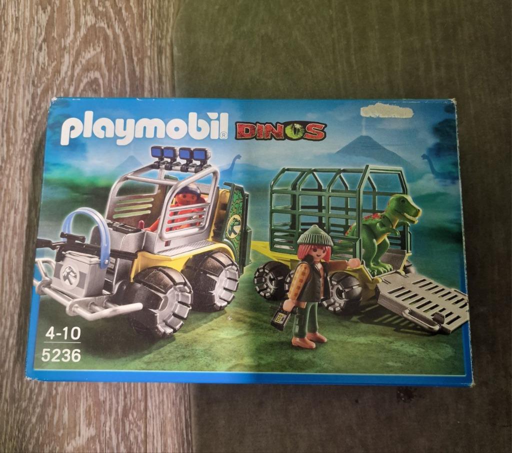 Playmobil Transport met baby T-Rex – 5236, Verzenden, Zo goed als nieuw, Complete set