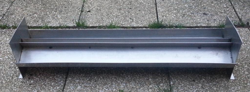 Mangeoire pour basse-cour  1 m x 0,23 m, Animaux & Accessoires, Accessoires