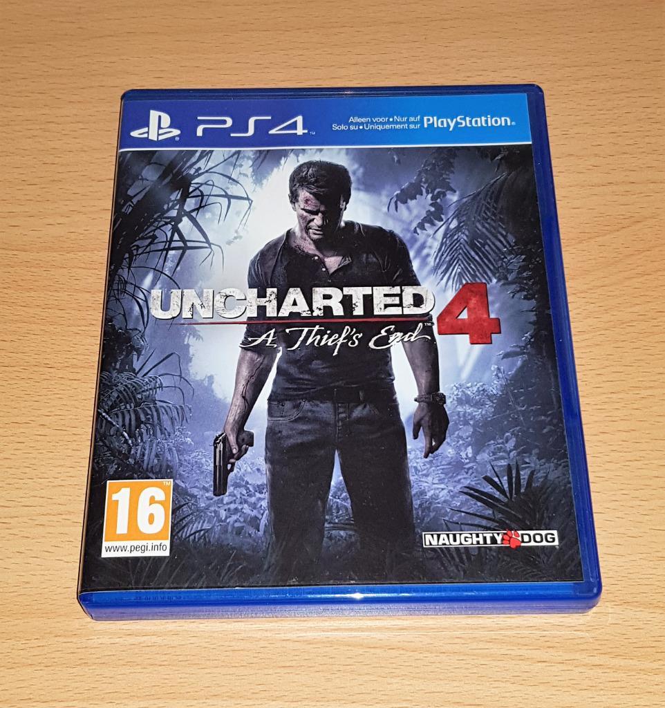 Jeu Ps4 Uncharted 4 : A Thief's End, Consoles de jeu & Jeux vidéo, Jeux | Sony PlayStation 4, Envoi, Utilisé, À partir de 16 ans