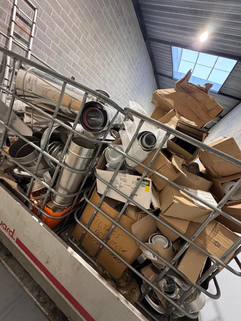 Tres gros lot pour chauffagiste, Enlèvement