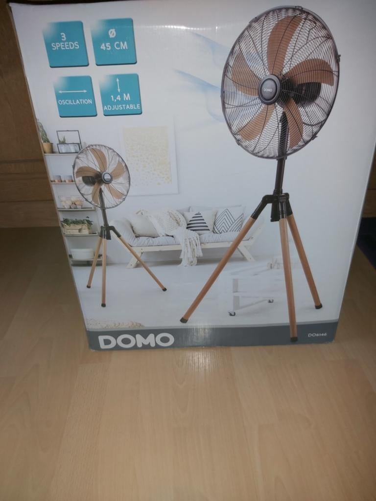 Ventilateur à pied neuf de la marque Domo, Electroménager, Enlèvement, Comme neuf