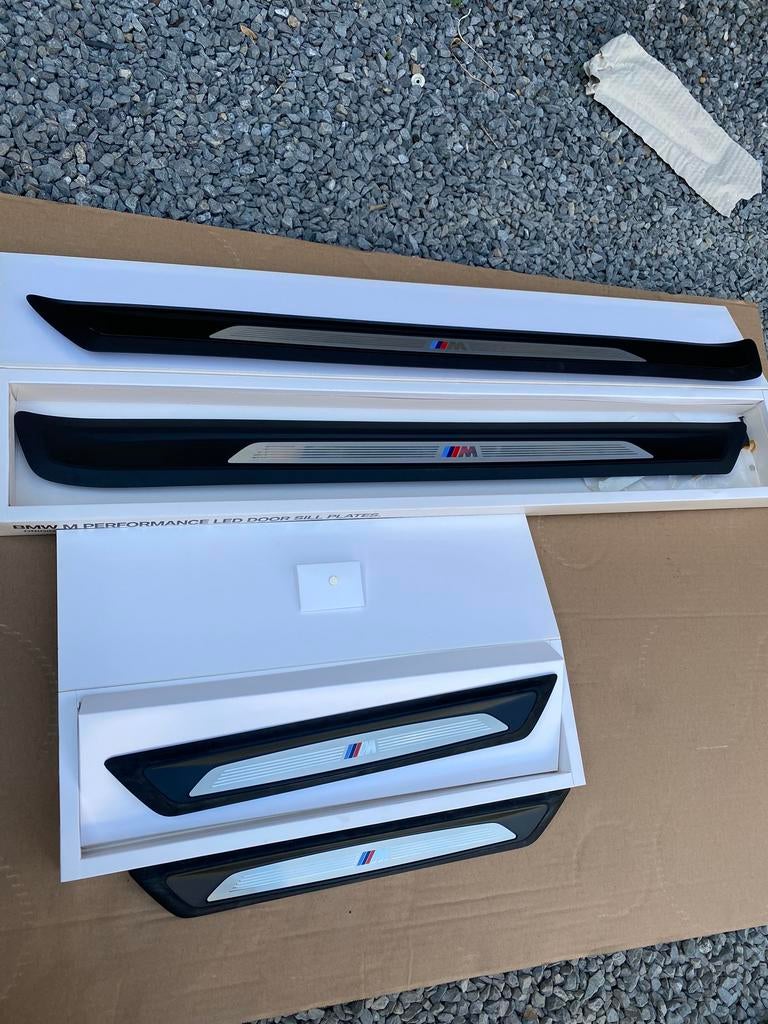 Seuil de porte pack M bmw oem, Autos : Pièces & Accessoires, Enlèvement, BMW, Porte