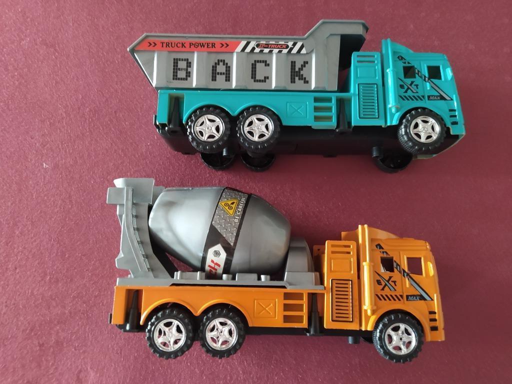 Vrachtwagen en betonmolen, Ophalen, Zo goed als nieuw