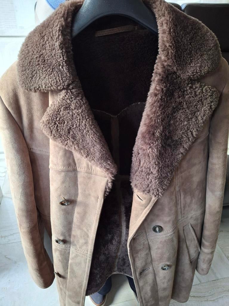 Herenjas omgekeerd schaap, Kleding | Heren, Jassen | Winter, Ophalen, Maat 52/54 (L)