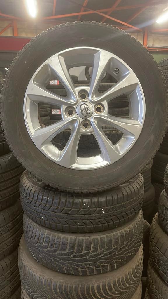 Aluminium Velgen Toyota met winter banden en sensoren, Auto-onderdelen, Ophalen, Toyota