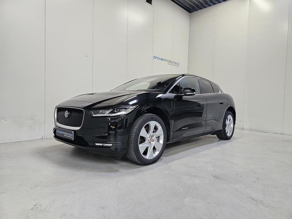 Jaguar I-Pace EV 400 AWD -SE- SoH 93% - Pano - Topstaat! 1S, Auto's, Jaguar, Zwart, Zwart, Elektrisch, 5 deurs