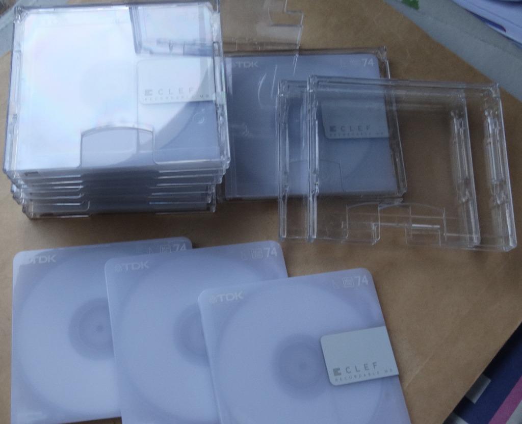 MiniDisc - 10x TDK CLEF Blanche 74 min - 42€, TV, Hi-fi & Vidéo, Envoi, Enregistreur MiniDisc