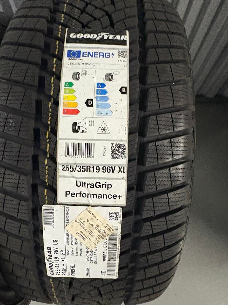 2 pneus 255/35R19 93V XL GOODYEAR, Enlèvement