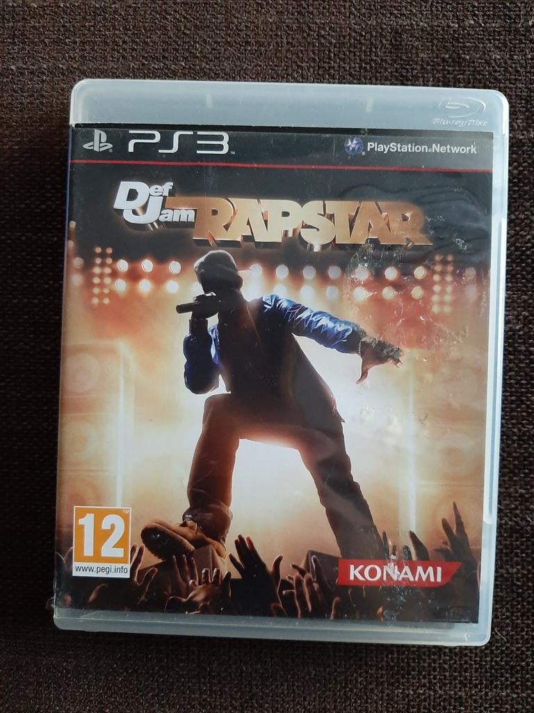 PS3 Def Jam Rapstar (compleet), Games en Spelcomputers, Games | Sony PlayStation 3, Zo goed als nieuw, Ophalen of Verzenden