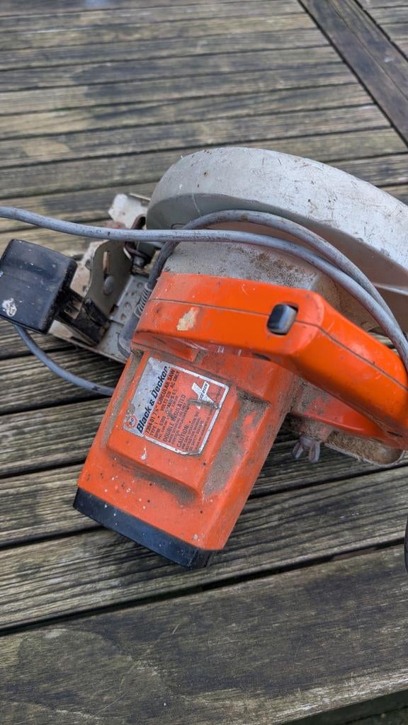 black & decker 7394 circular saw - Cirkelzaag, Ophalen, Gebruikt