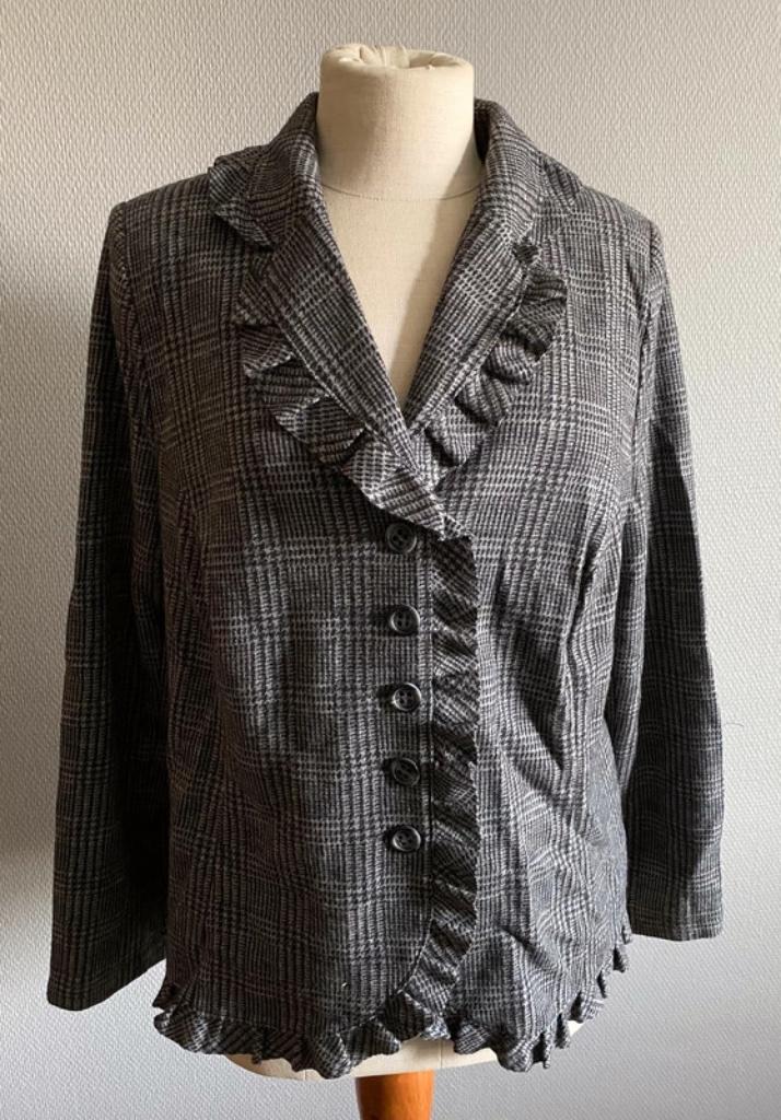 Blazer Anne Belin maat 48, Kleding | Dames, Jasjes, Kostuums en Pakken, Zo goed als nieuw, Jasje, Maat 46/48 (XL) of groter, Verzenden