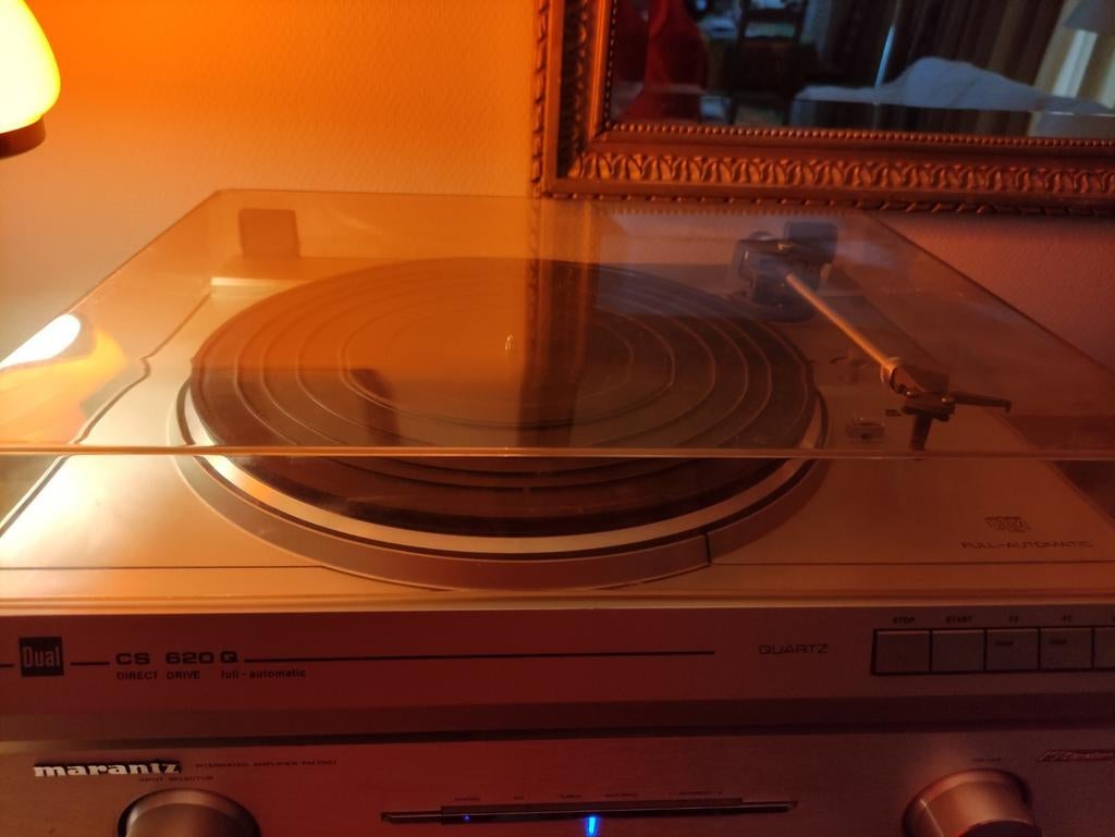 Platine direct Drive parfaite CS620 Q DUAL, Enlèvement ou Envoi, Comme neuf, Dual