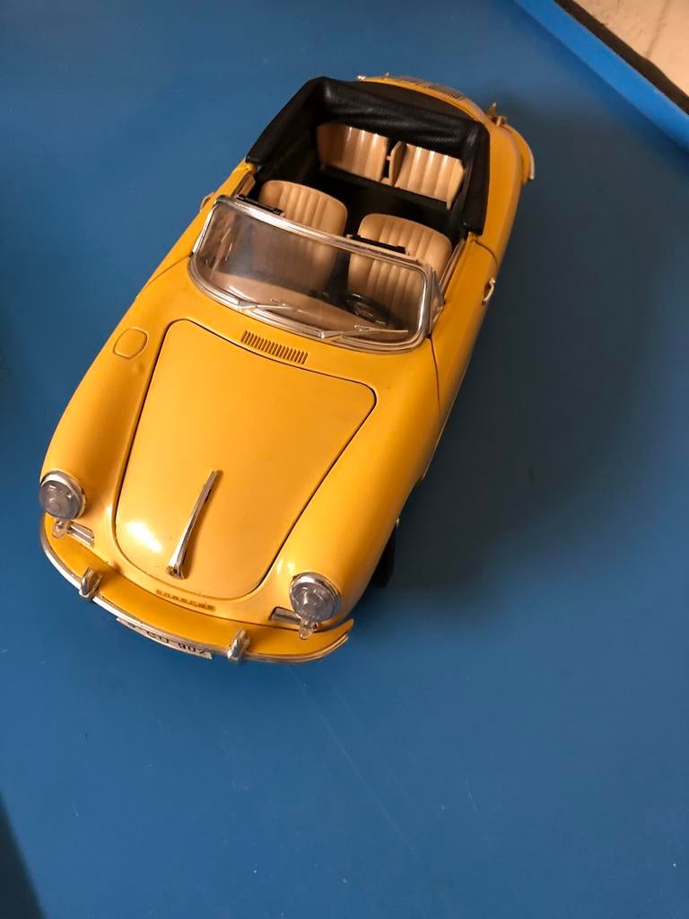 Porche 356 geel, Ophalen, Zo goed als nieuw