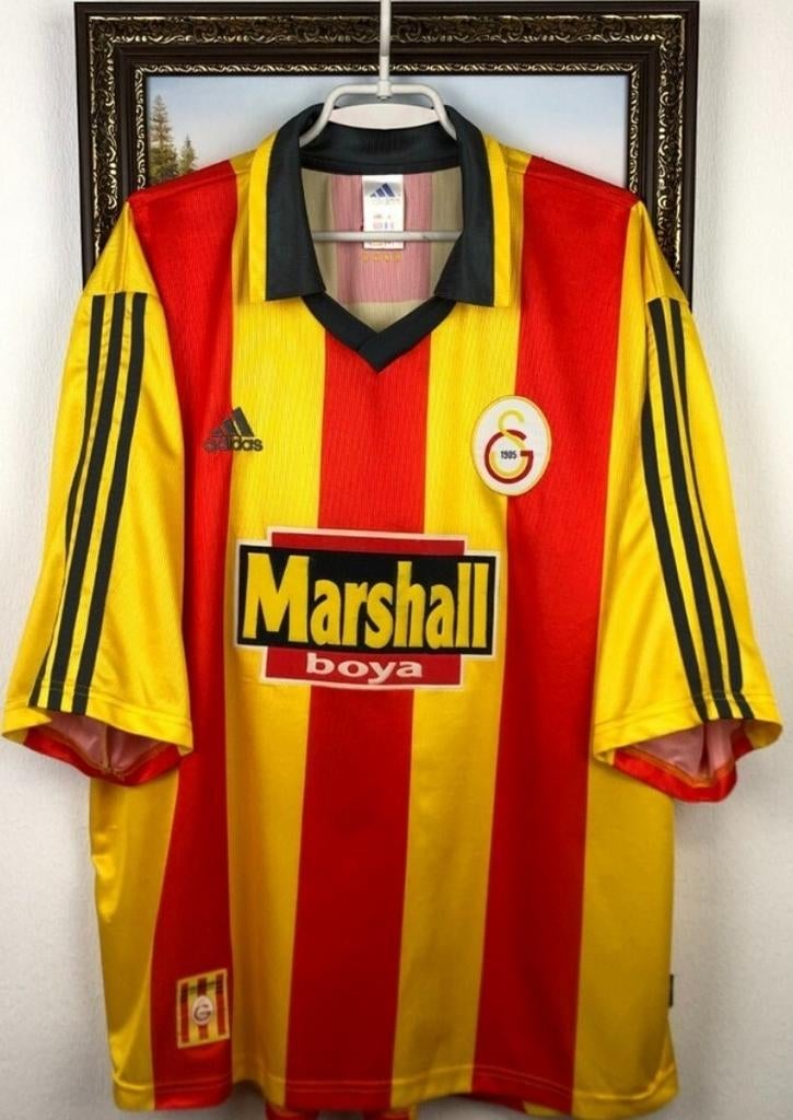 Galatasaray Voetbal Thuisshirt Uefa Cup Finale Nieuw 1999, Verzenden, Zo goed als nieuw
