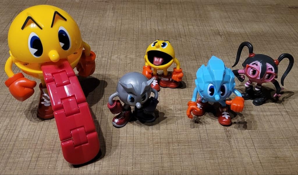 Pac-Man: 5 figuurtjes, Collections, Enlèvement ou Envoi, Comme neuf