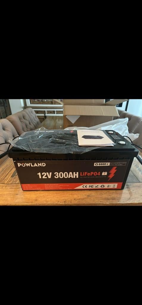 Lifepo4 Lithiumbatterij 300ah, Enlèvement, Comme neuf