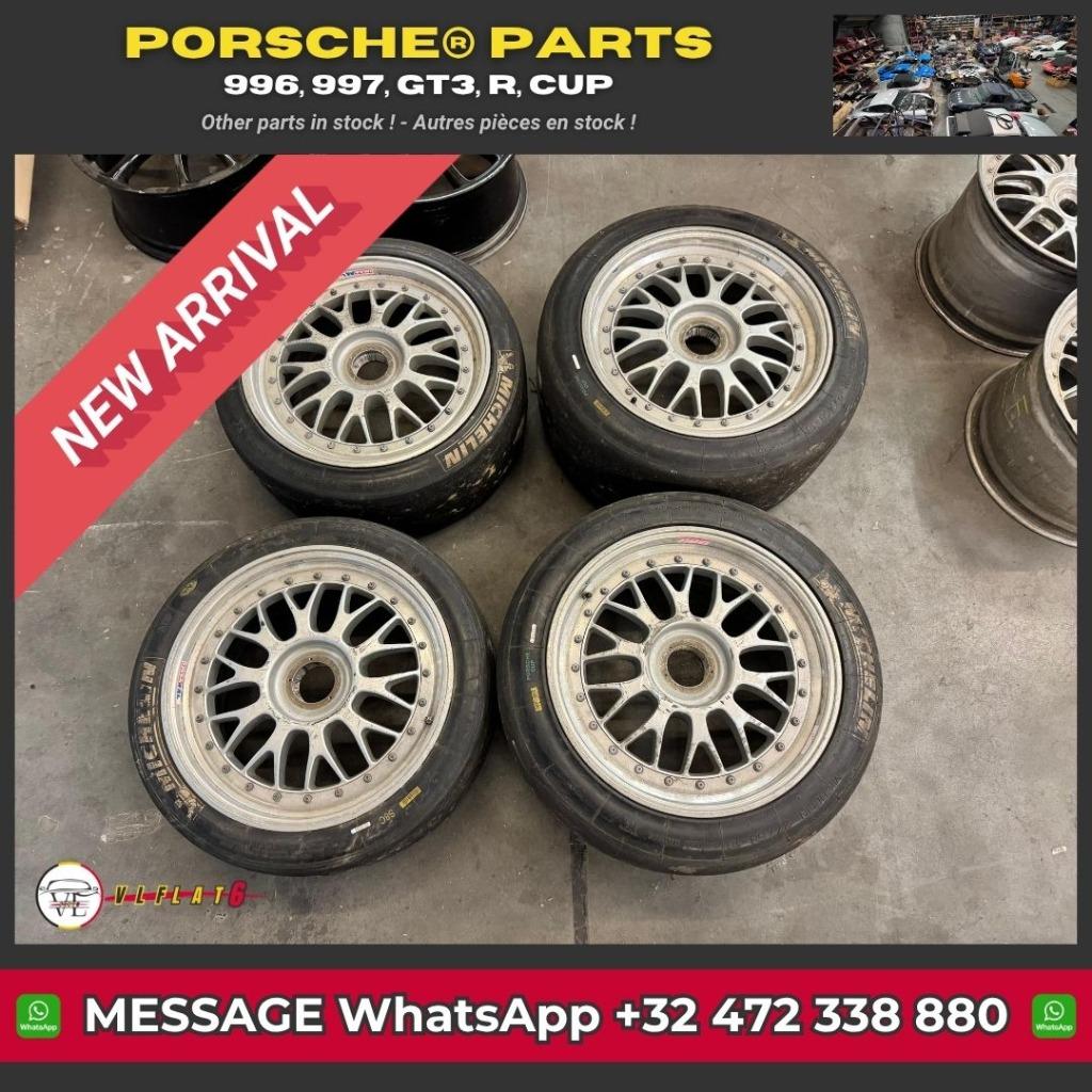 Jantes racing BBS – Porsche 996 / 997 / GT3 / R / CUP, Enlèvement, Utilisé