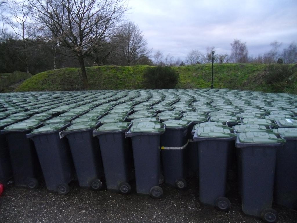 AANBIEDING 140L Afvalcontainer – Slechts €17,50!, Maison & Meubles, Accessoires pour la Maison | Poubelles, Utilisé, Synthétique