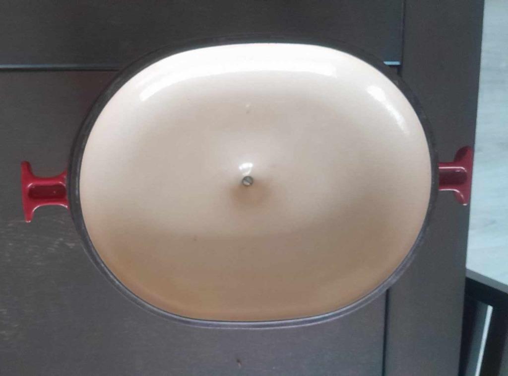 cocotte LE CREUSET, Maison & Meubles, Enlèvement, Utilisé, Fonte, Casserole ou Cocotte-minute