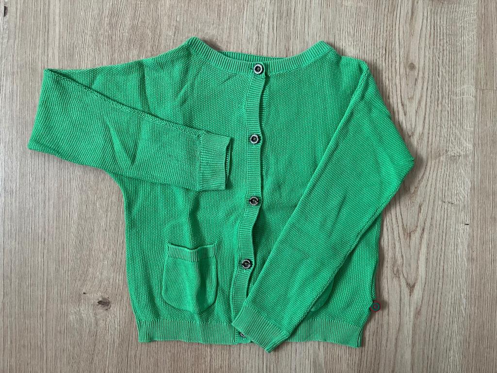 Bel&Bo et JBC, gilet/cardigan bleu marine et vert 116, Enlèvement ou Envoi, JBC., Fille, Pull ou Veste