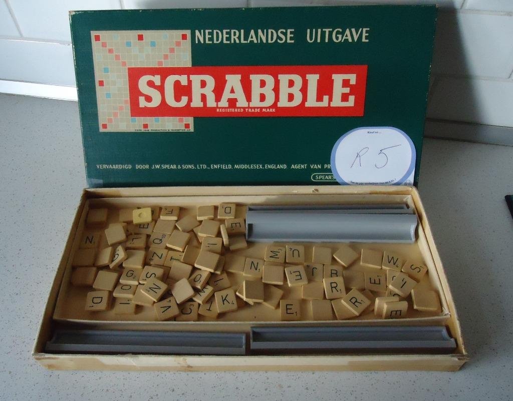 Vintage Scrabble van Spears Games in prima staat., 1 ou 2 joueurs, Enlèvement ou Envoi, Comme neuf, Spear's Games