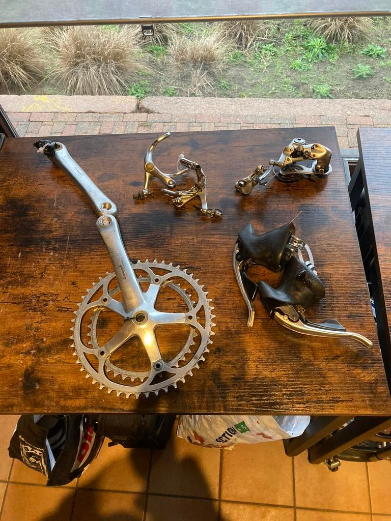 Complete campagnolo mirage groep, Fietsen en Brommers, Fietsonderdelen, Ophalen, Zo goed als nieuw