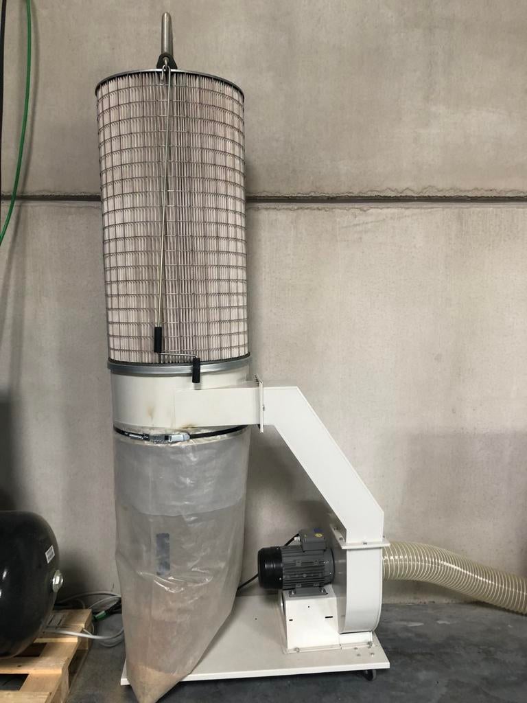 Stofafzuiging 3000m3, Ophalen