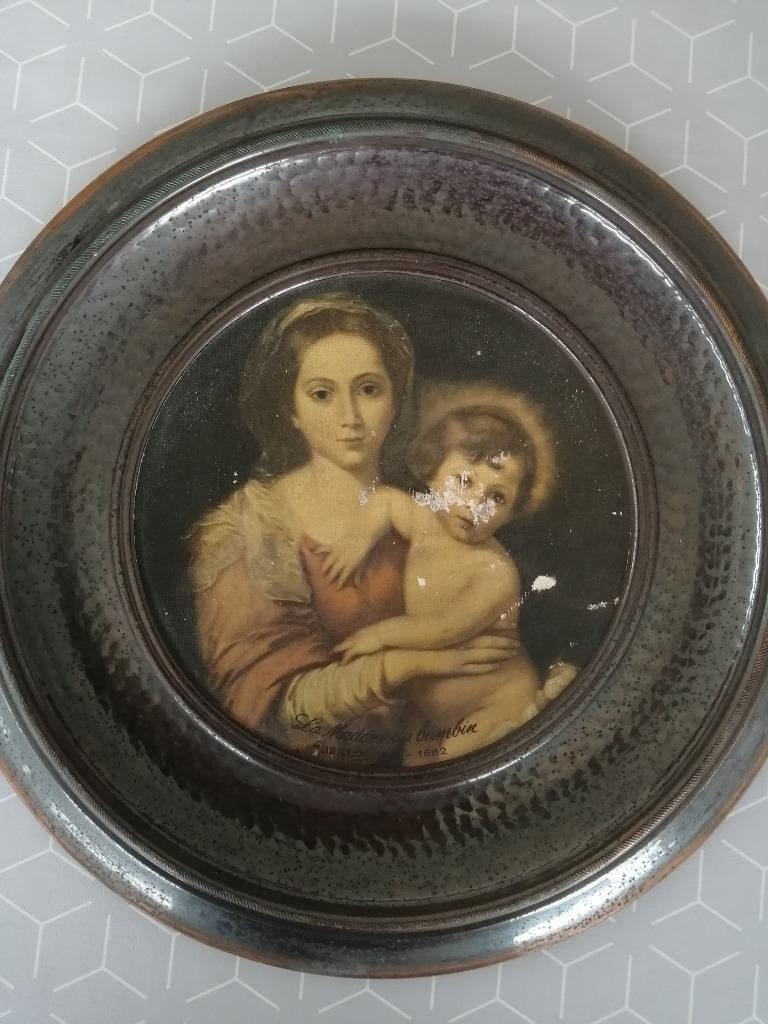 Murillo Madonna en kind, Antiek en Kunst, Kunst | Schilderijen | Klassiek, Ophalen of Verzenden