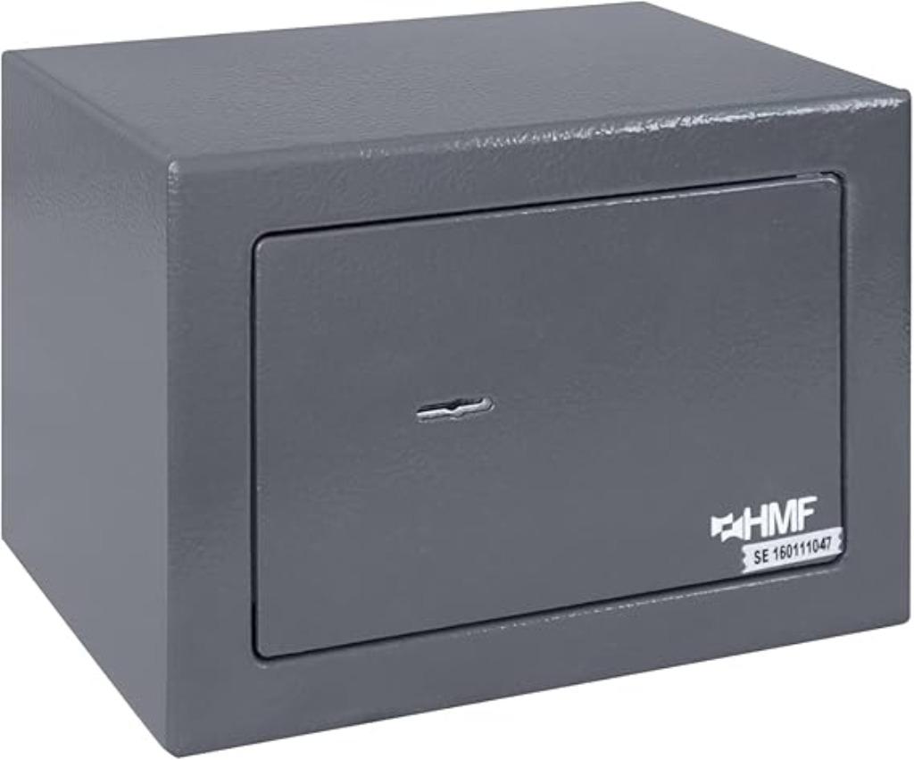 Petit coffre-fort HMF avec clé LIVRAISON RAPIDE ET GRATUITE, Envoi, Neuf