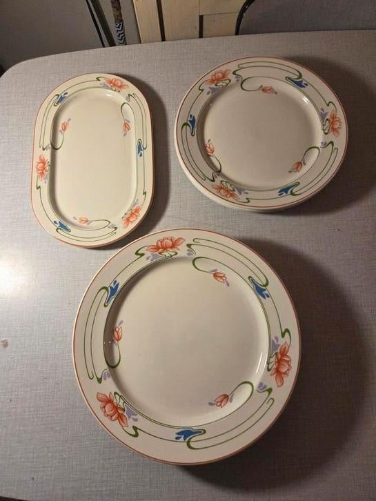 Villeroy & Boch, Florida., Antiek en Kunst, Antiek | Servies los, Ophalen of Verzenden