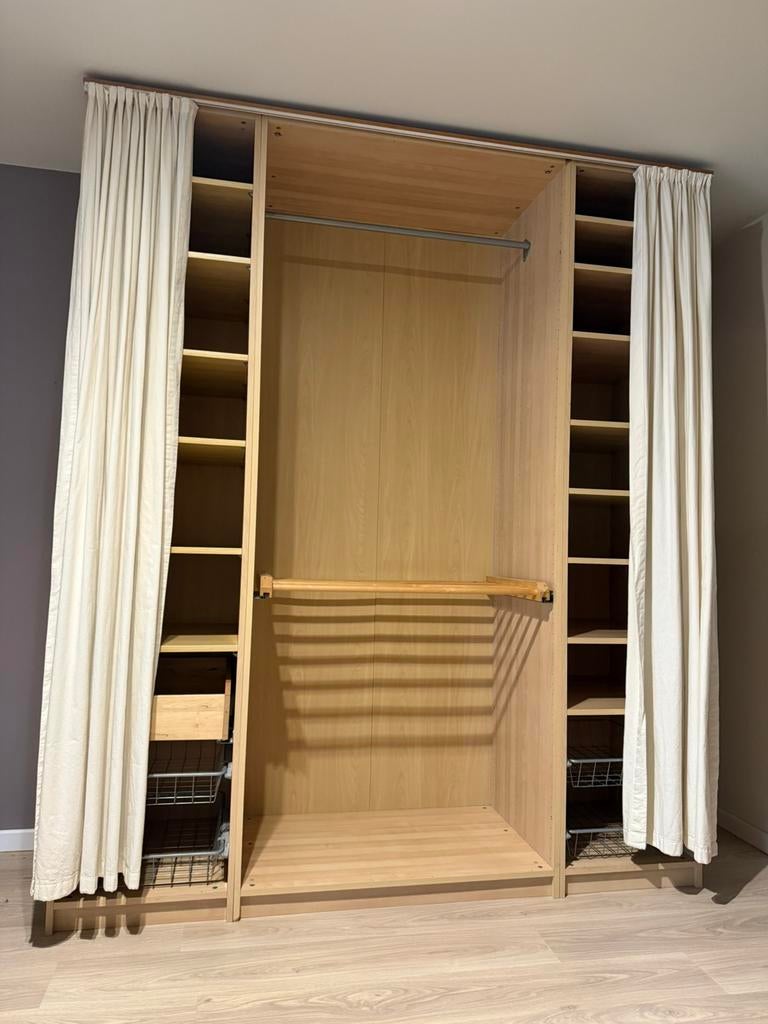 Pax modulaire kleerkast 3 onderdelen., Ophalen, Gebruikt, 150 tot 200 cm, 50 tot 75 cm