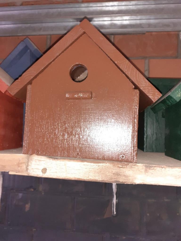 Vogelhuisjes, Ophalen