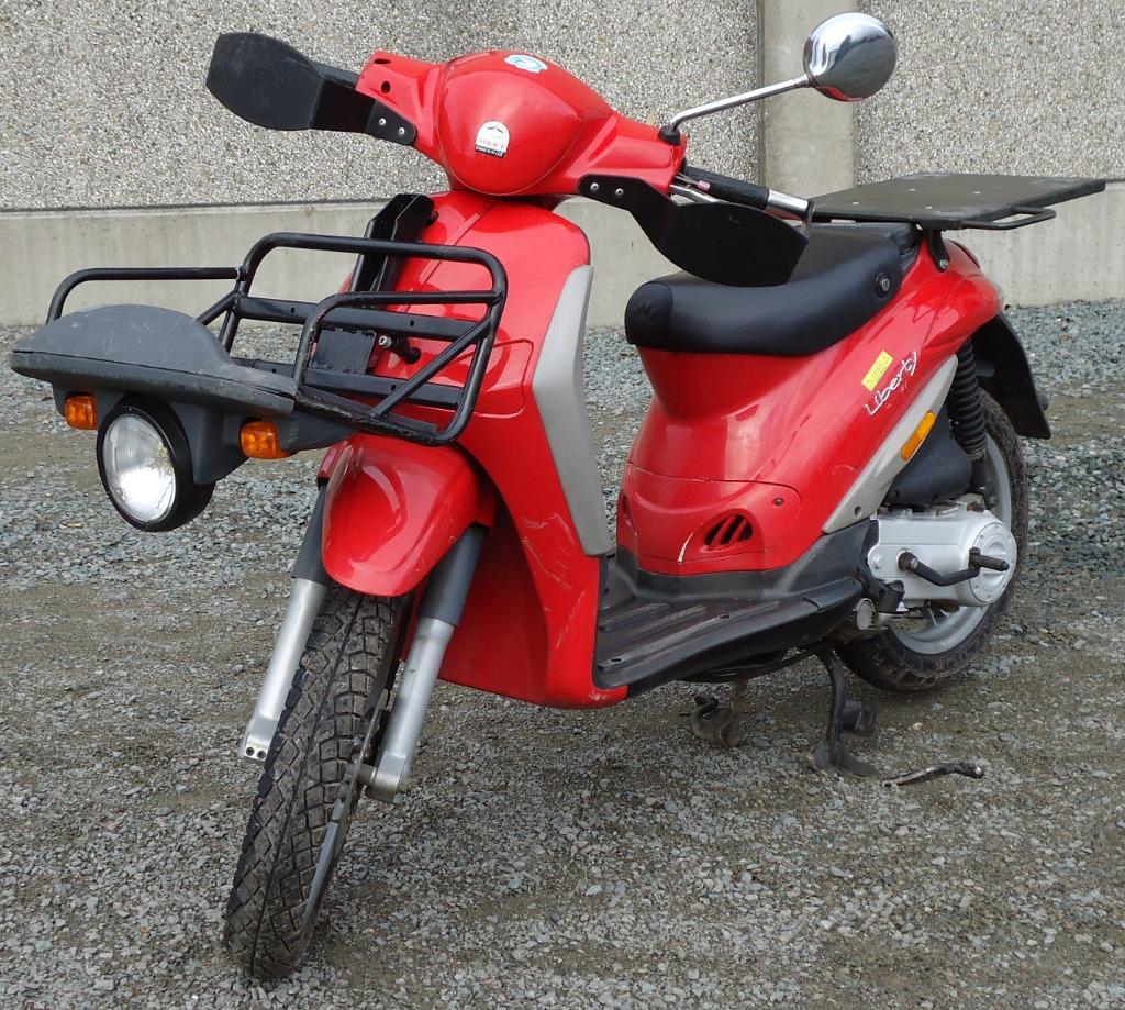 Piaggio liberty 50cc - B-klasse - idiaal voor courierdienst, Fietsen en Brommers, Scooters | Piaggio, Ophalen, Overige modellen